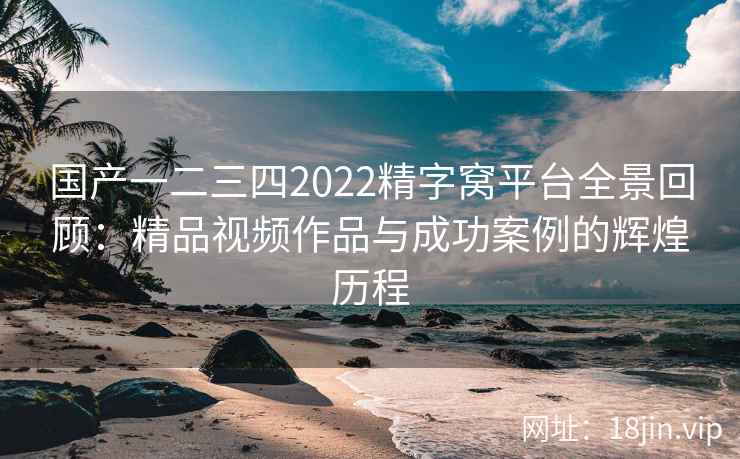 国产一二三四2022精字窝平台全景回顾：精品视频作品与成功案例的辉煌历程  第1张