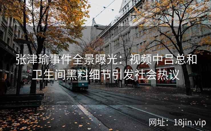 张津瑜事件全景曝光：视频中吕总和卫生间黑料细节引发社会热议  第2张